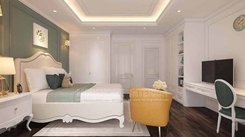 Giường ngủ tân cổ điển Giường ngủ tân cổ điển