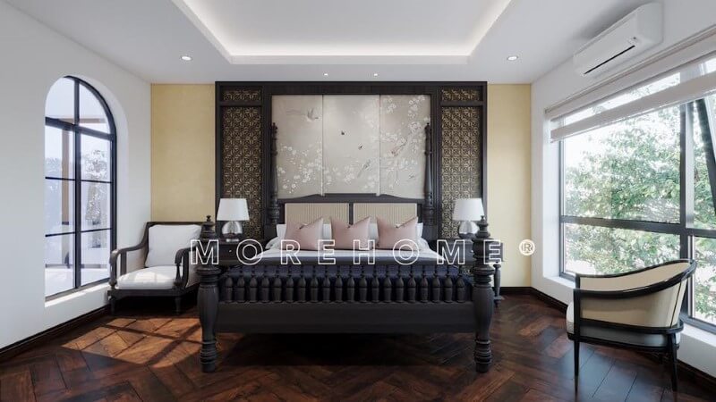 Giường ngủ tân cổ điển Giường ngủ tân cổ điển