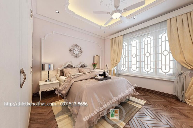 Giường ngủ tân cổ điển