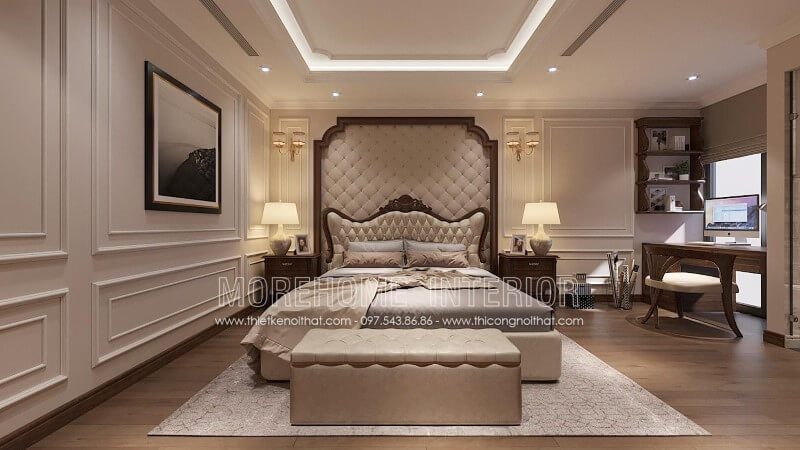 Giường ngủ tân cổ điển Giường ngủ tân cổ điển