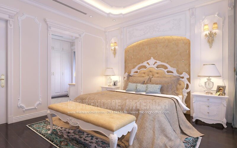 Giường ngủ tân cổ điển Giường ngủ tân cổ điển