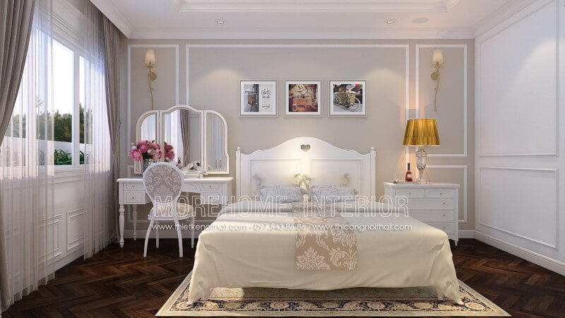Giường ngủ tân cổ điển Giường ngủ tân cổ điển