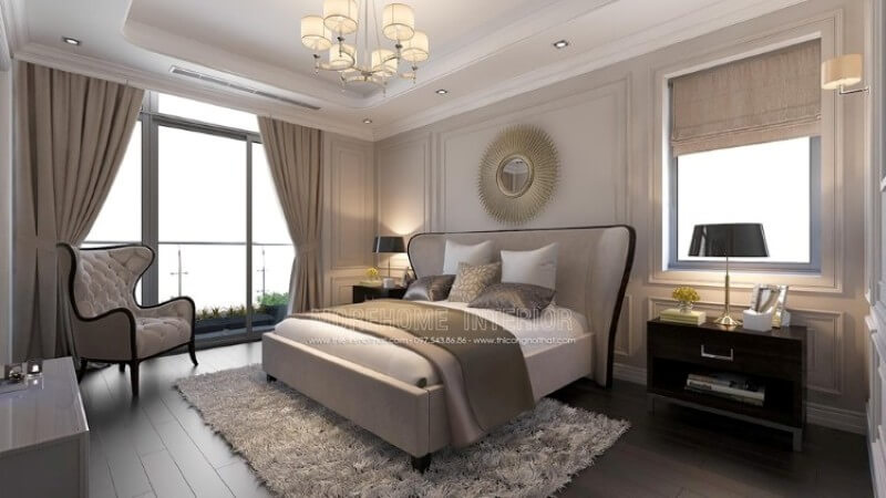 Giường ngủ tân cổ điển Giường ngủ tân cổ điển