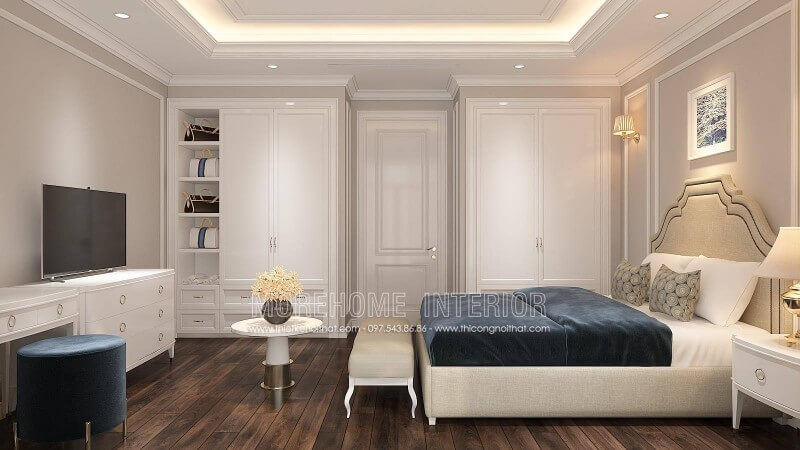 Giường ngủ tân cổ điển Giường ngủ tân cổ điển