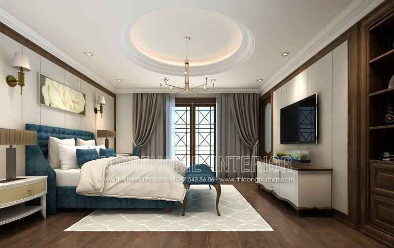 Giường ngủ tân cổ điển Giường ngủ tân cổ điển