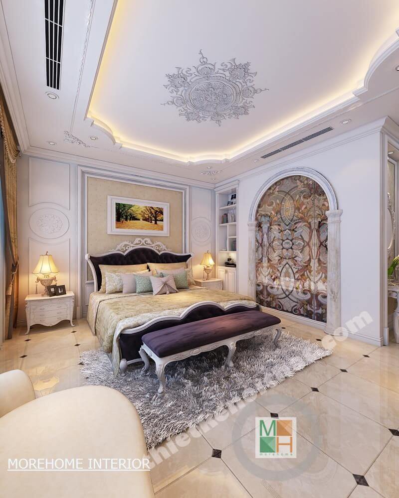 Giường ngủ tân cổ điển Giường ngủ tân cổ điển
