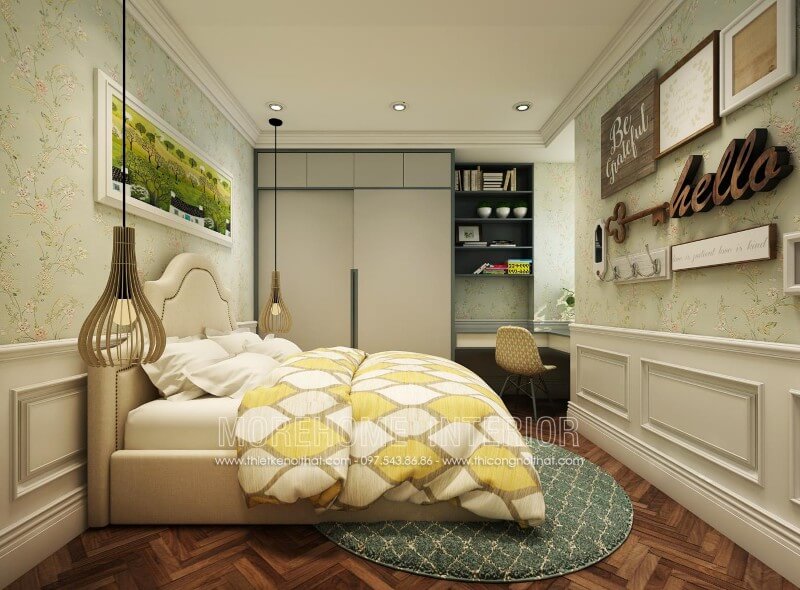 Giường ngủ tân cổ điển Giường ngủ tân cổ điển