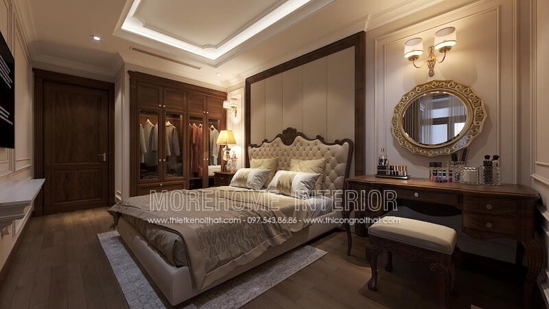 Giường ngủ tân cổ điển Giường ngủ tân cổ điển