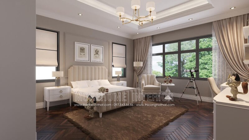Giường ngủ tân cổ điển