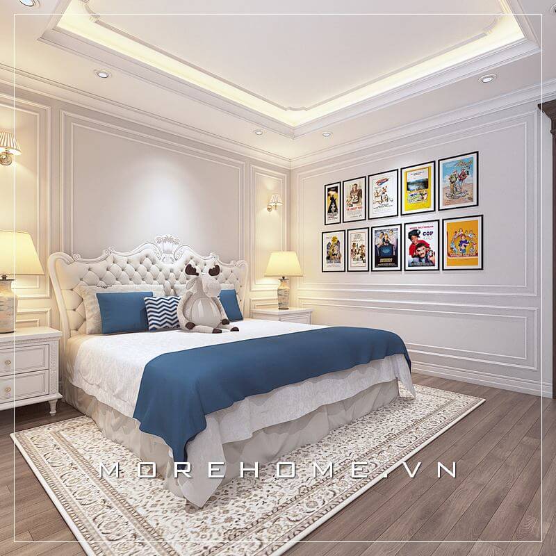 Giường ngủ tân cổ điển