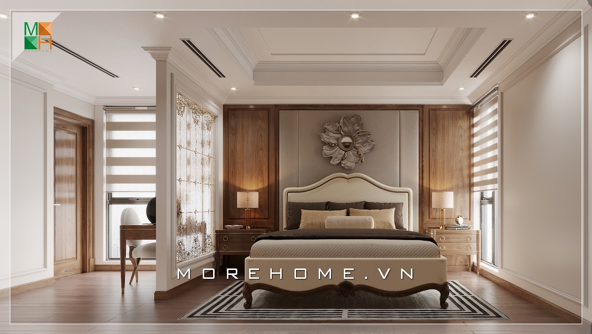 Giường ngủ tân cổ điển