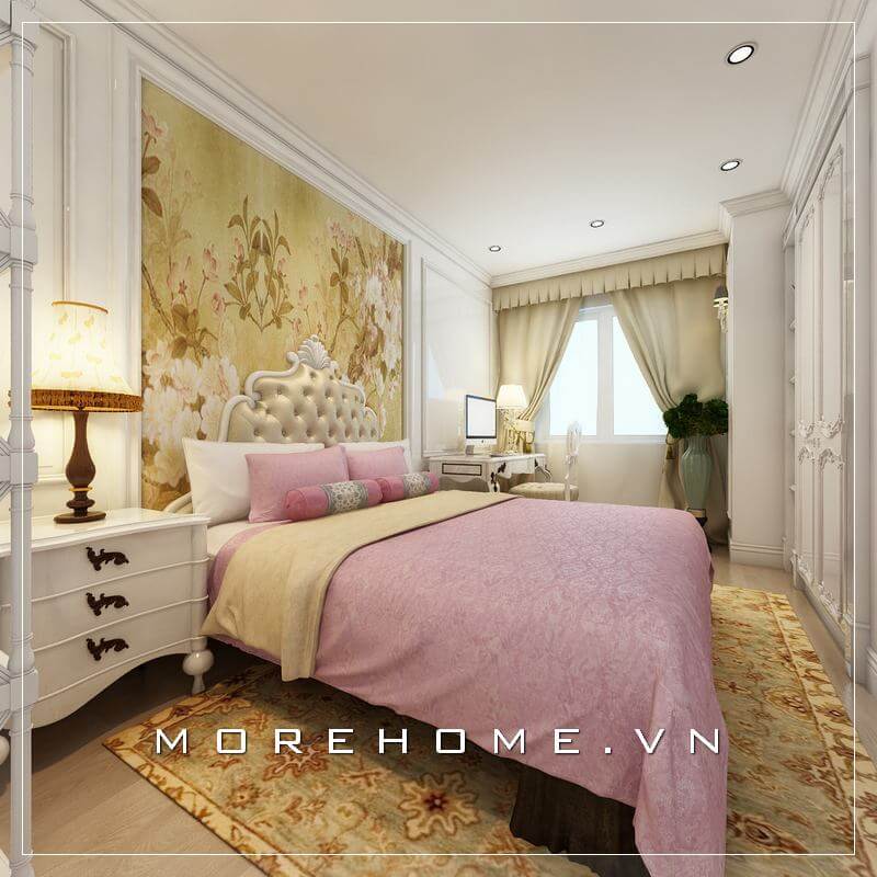 Giường ngủ tân cổ điển Giường ngủ tân cổ điển