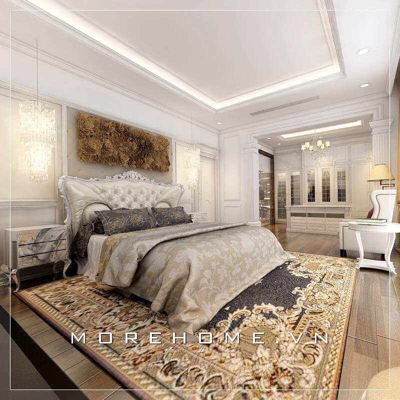 Giường ngủ tân cổ điển Giường ngủ tân cổ điển