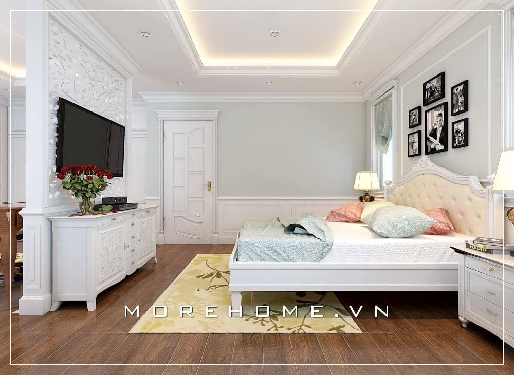 Giường ngủ tân cổ điển Giường ngủ tân cổ điển