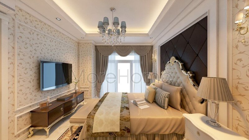 giường ngủ tân cổ điển