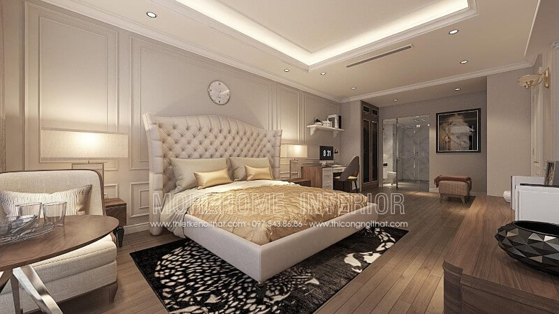 giường ngủ tân cổ điển