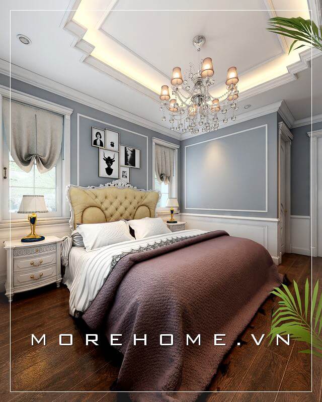 giường ngủ tân cổ điển