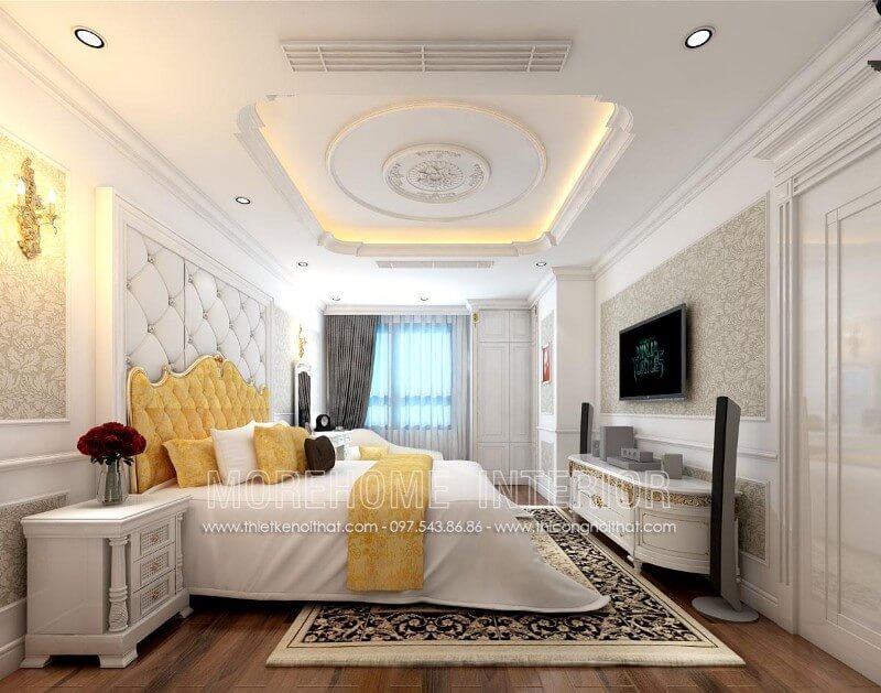 Giường tân cổ điển Giường tân cổ điển