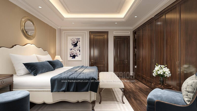 Giường ngủ tân cổ điển Giường ngủ tân cổ điển