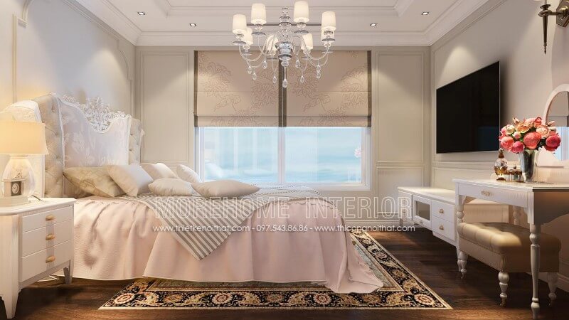 Giường ngủ tân cổ điển Giường ngủ tân cổ điển