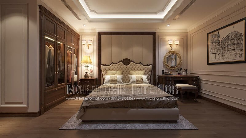 Giường ngủ tân cổ điển Giường ngủ tân cổ điển