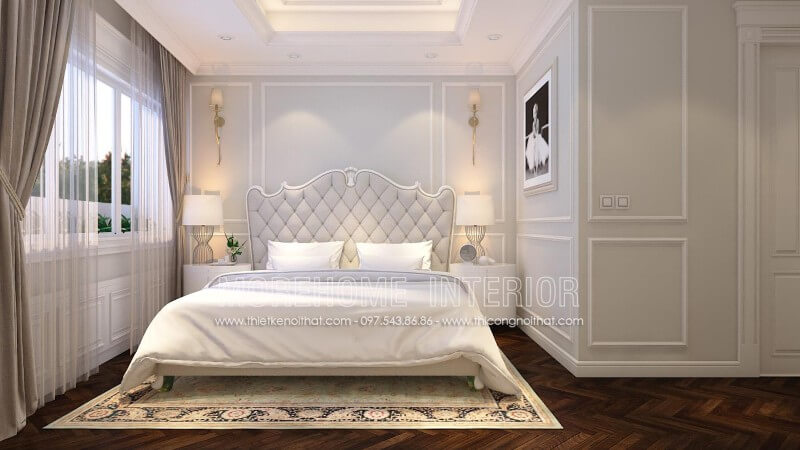Giường ngủ tân cổ điển Giường ngủ tân cổ điển