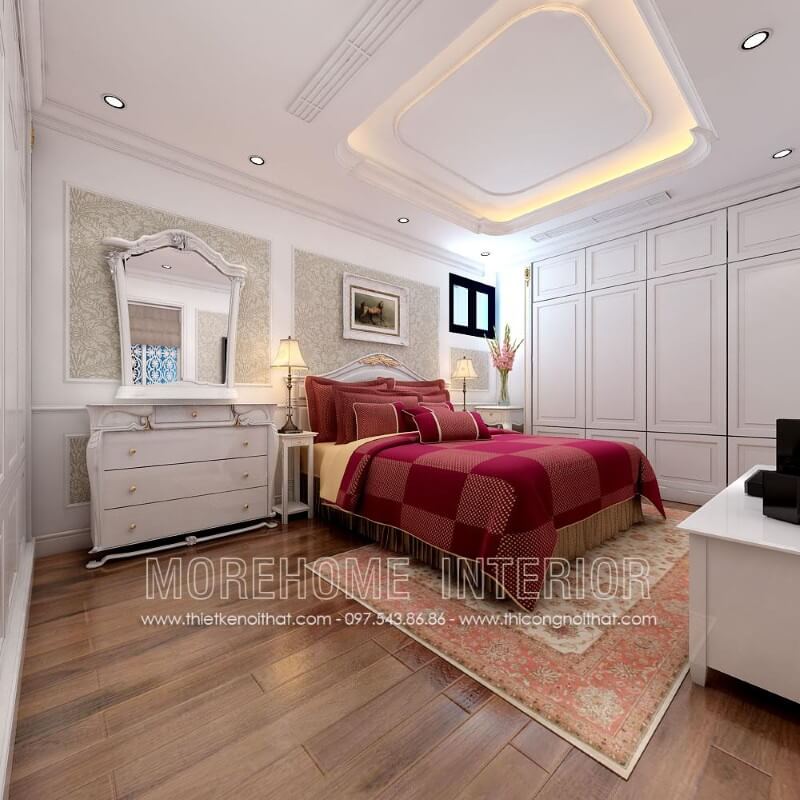 Giường ngủ tân cổ điển Giường ngủ tân cổ điển