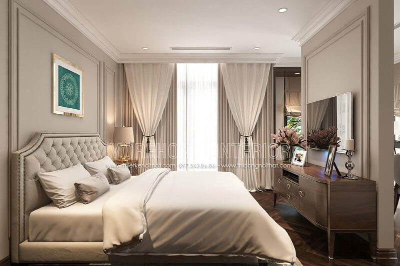 Giường ngủ tân cổ điển Giường ngủ tân cổ điển