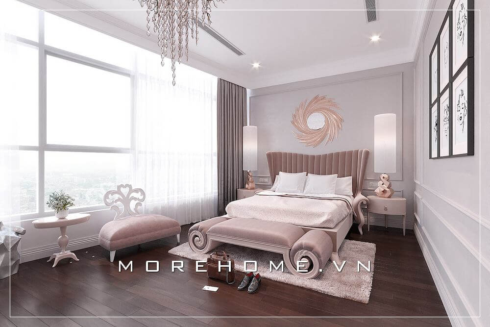 Giường ngủ tân cổ điển Giường ngủ tân cổ điển