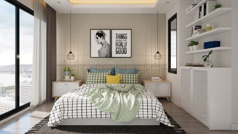 Nội thất phòng ngủ chung cư phong cách hiện đại sang trọng và tinh tế