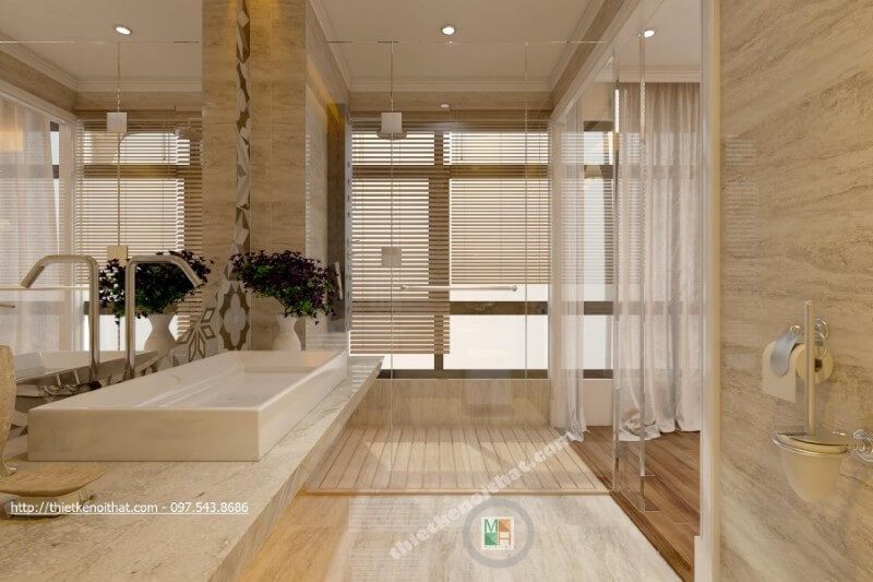 .
Các ưu điểm nổi bật của đá nhân tạo solid surface như uốn cong, chống thấm tốt, đảm bảo vệ sinh... đã làm cho nó trở thành một trong những chất liệu hoàn hảo nhất để trang trí không gian tắm đẳng cấp.
